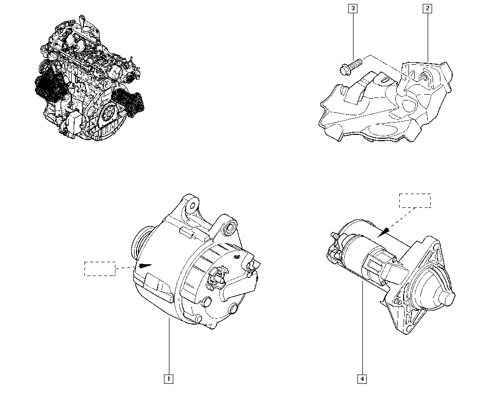 RENAULT 8200960538 - Alternatore www.autoricambi360.it