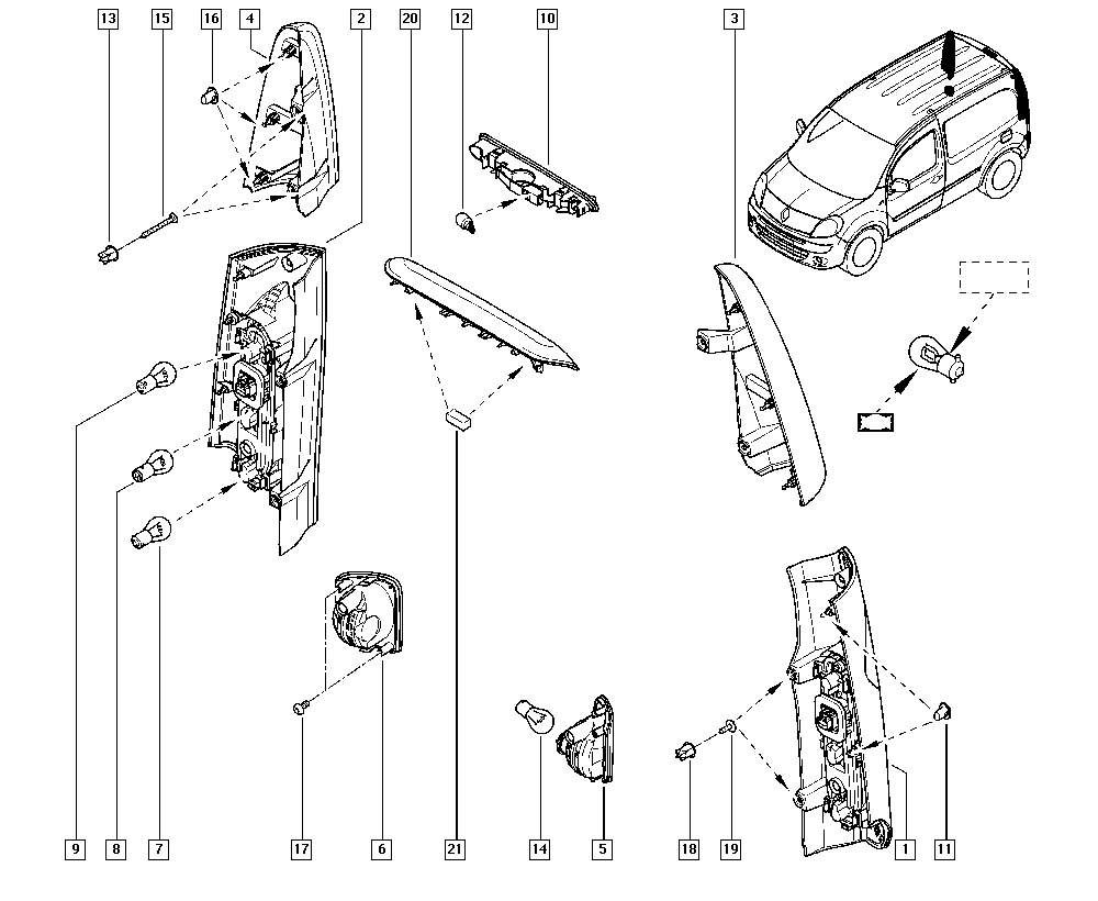 RENAULT 77 01 038 624 - Lampadina, Illuminazione strumentazione www.autoricambi360.it