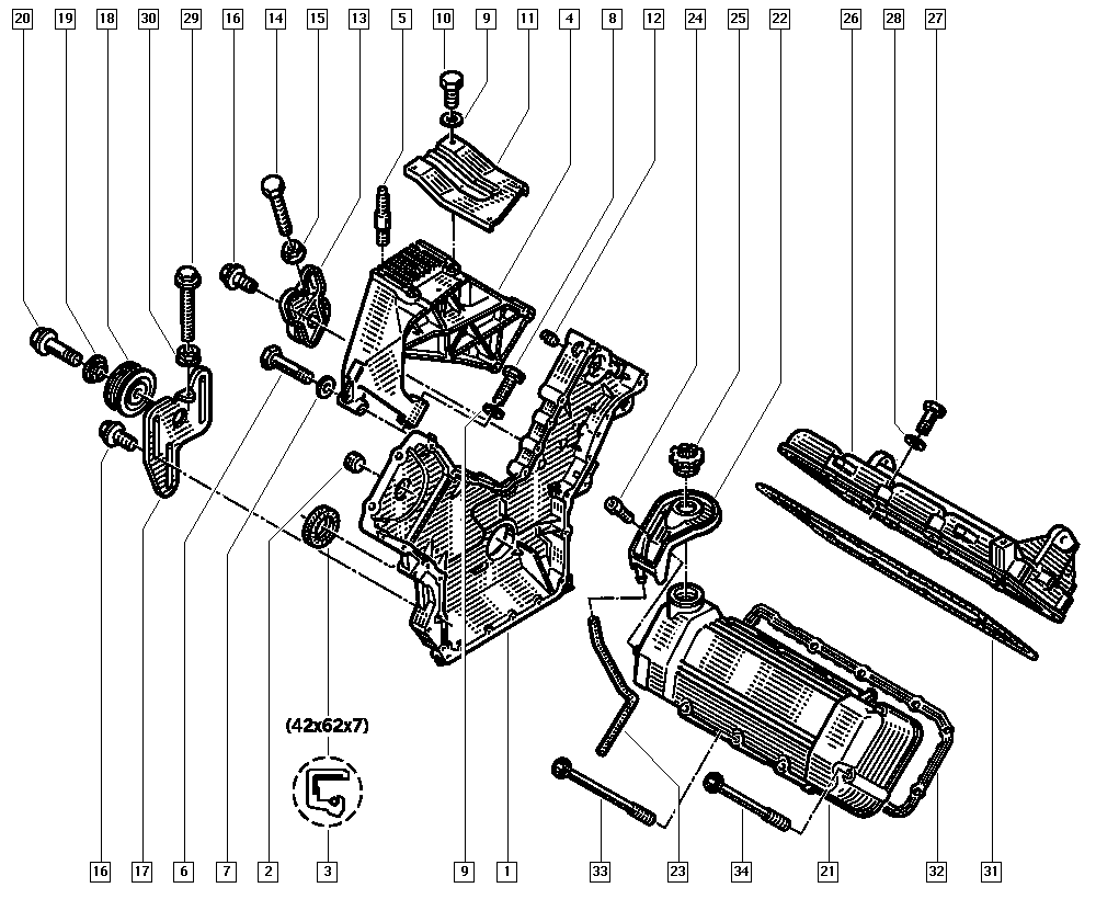 FCA 9614194980 - Paraolio, Albero a gomiti www.autoricambi360.it