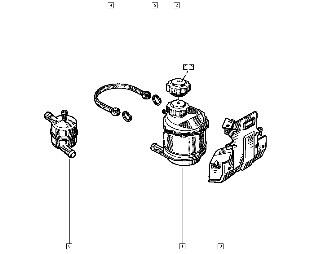 RENAULT 7701466975 - Serbatoio compensazione, Refrigerante www.autoricambi360.it