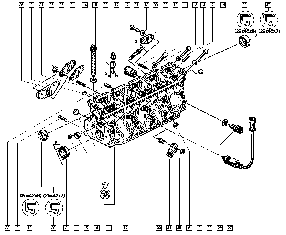 RENAULT 77 00 271 090 - Sensore di detonazione www.autoricambi360.it