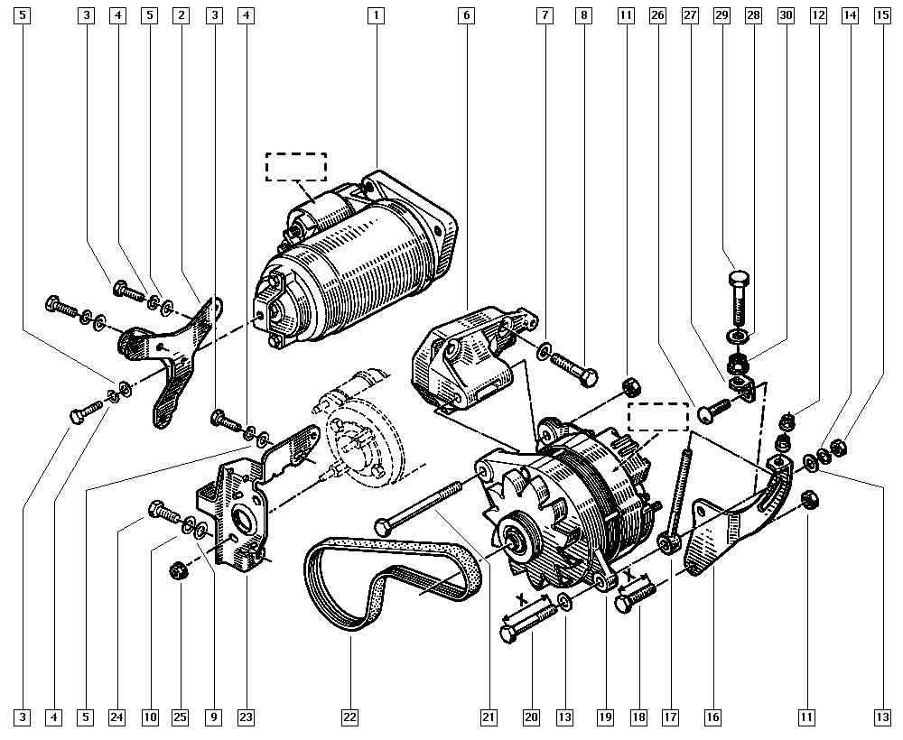 RENAULT 77 00 857 065 - Cinghia Poly-V www.autoricambi360.it