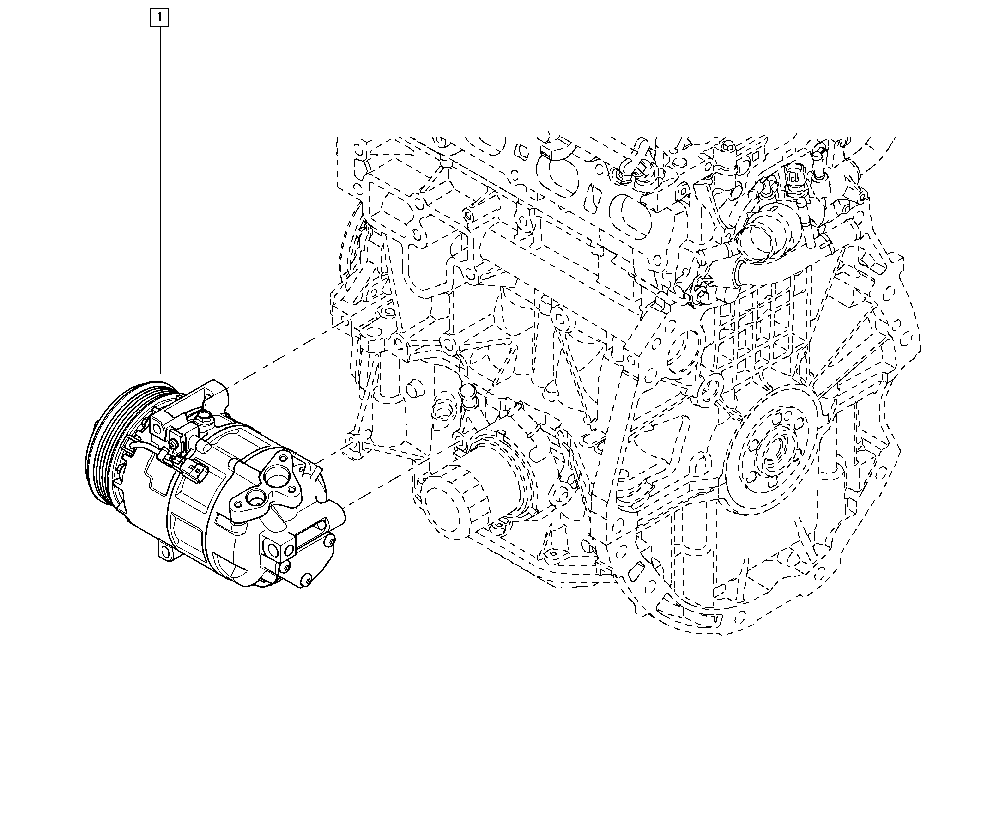 RENAULT 82 00 848 916 - Compressore, Climatizzatore www.autoricambi360.it
