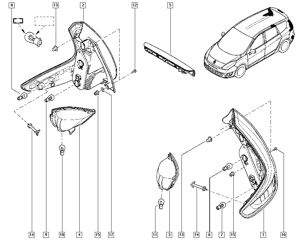 RENAULT 77 01 038 624 - Lampadina, Illuminazione strumentazione www.autoricambi360.it