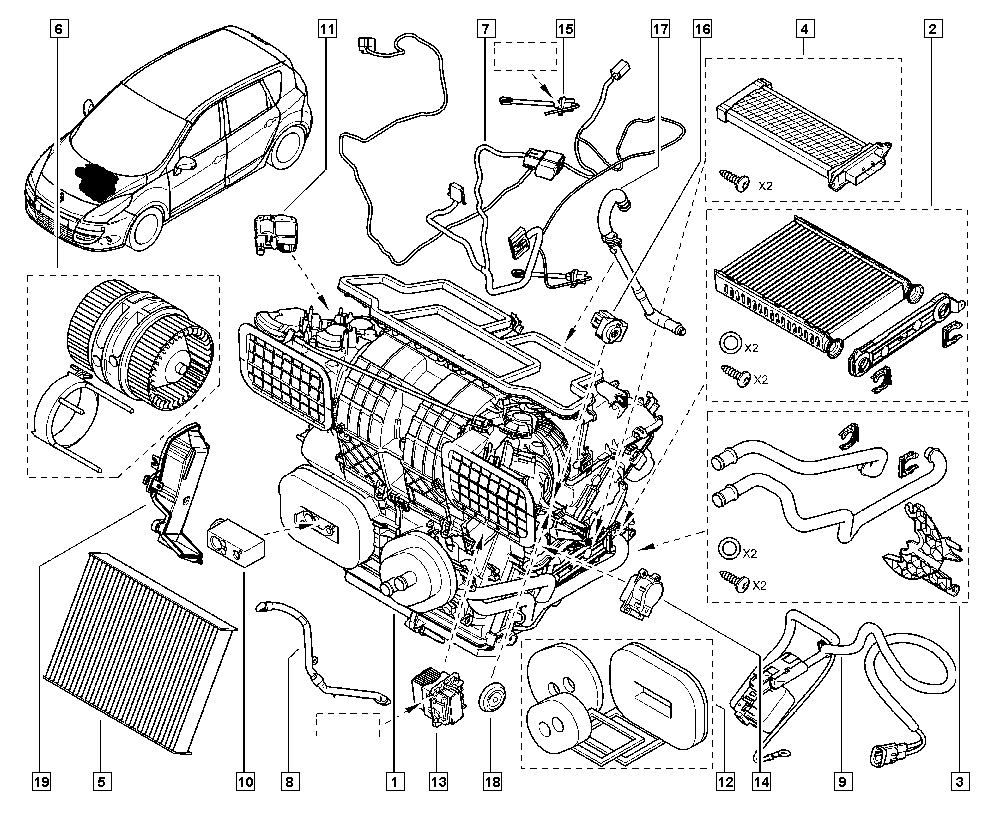 RENAULT 272771128R - Filtro, Aria abitacolo www.autoricambi360.it
