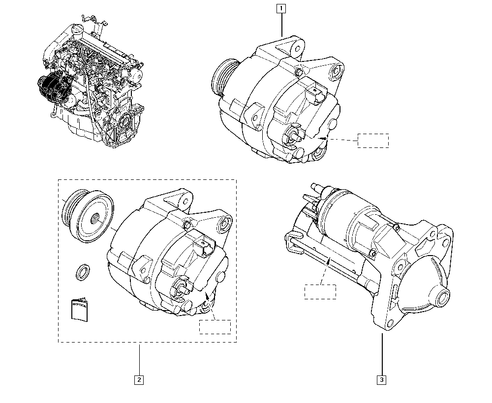 RENAULT 82 00 667 608 - Alternatore www.autoricambi360.it