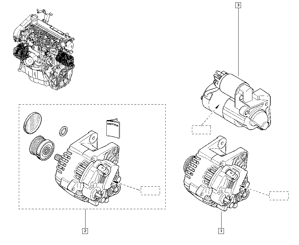RENAULT 82 00 373 636 - Alternatore www.autoricambi360.it