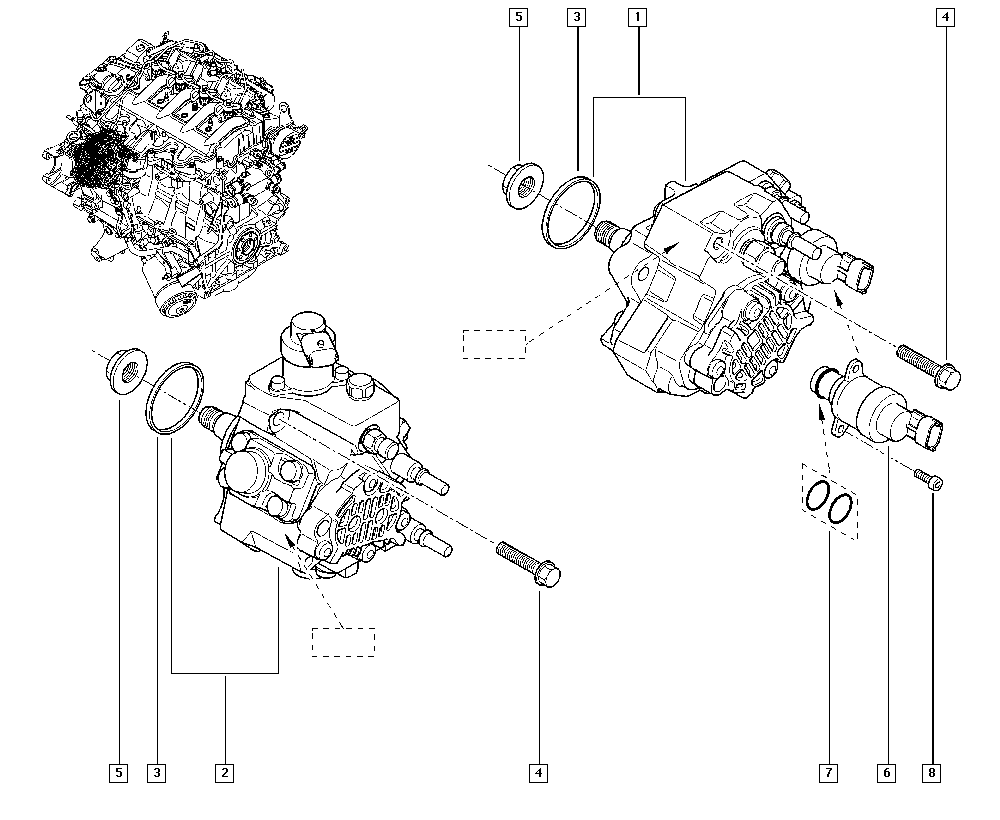 RENAULT 8200179757 - Valvola regolapressione, Sistema Common-Rail www.autoricambi360.it