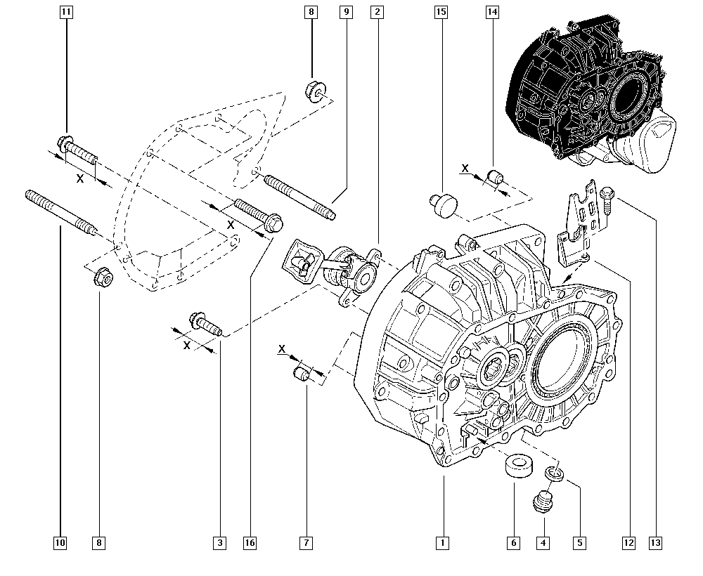 RENAULT 306209536R - Dispositivo disinnesto centrale, Frizione www.autoricambi360.it