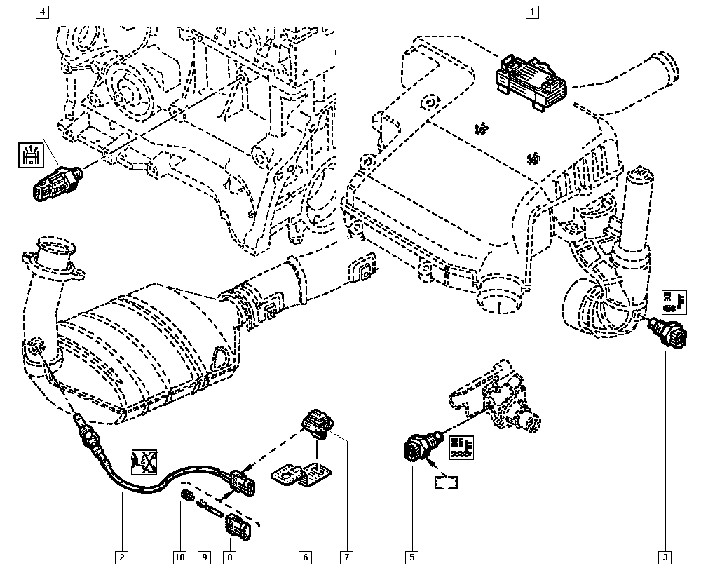 RENAULT 22 63 060 24R - Sensore, Temperatura refrigerante www.autoricambi360.it