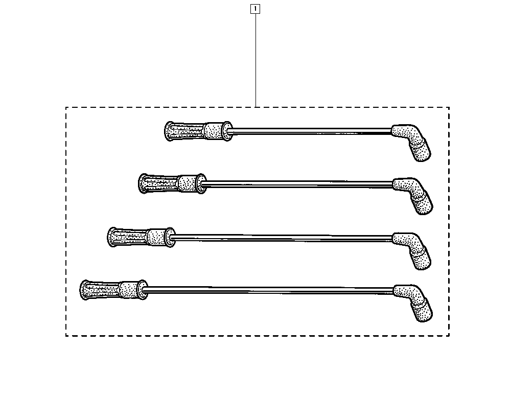 RENAULT 7 700 273 226 - Kit cavi accensione www.autoricambi360.it