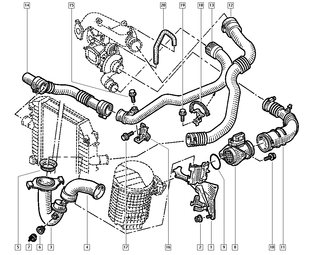 RENAULT 77 00 109 812 - Debimetro www.autoricambi360.it