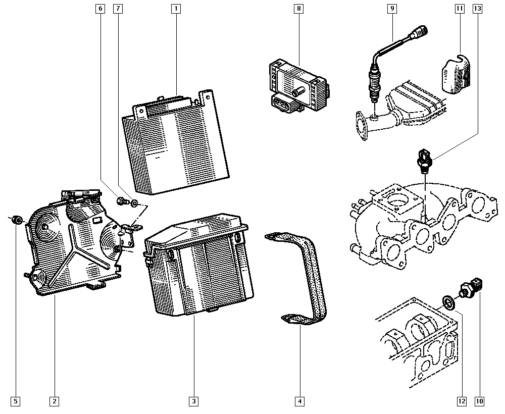 RENAULT 77 00 706 876 - Sensore, Pressione alimentazione www.autoricambi360.it