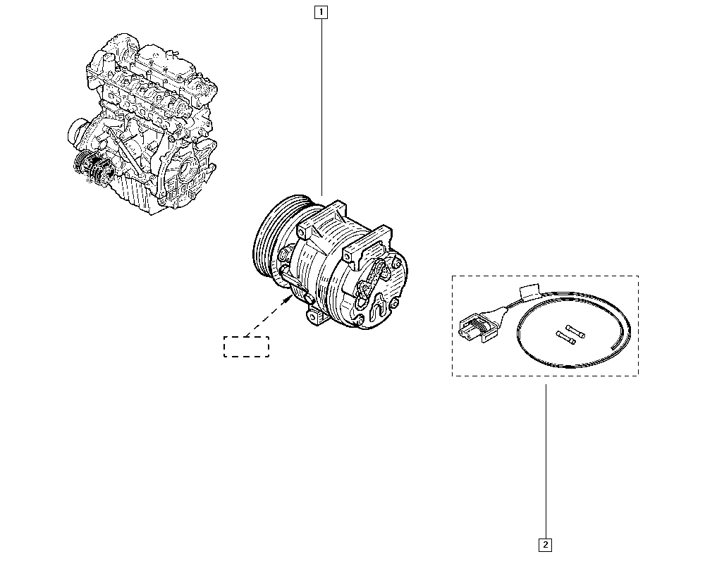 PSA 926005849R - Compressore, Climatizzatore www.autoricambi360.it