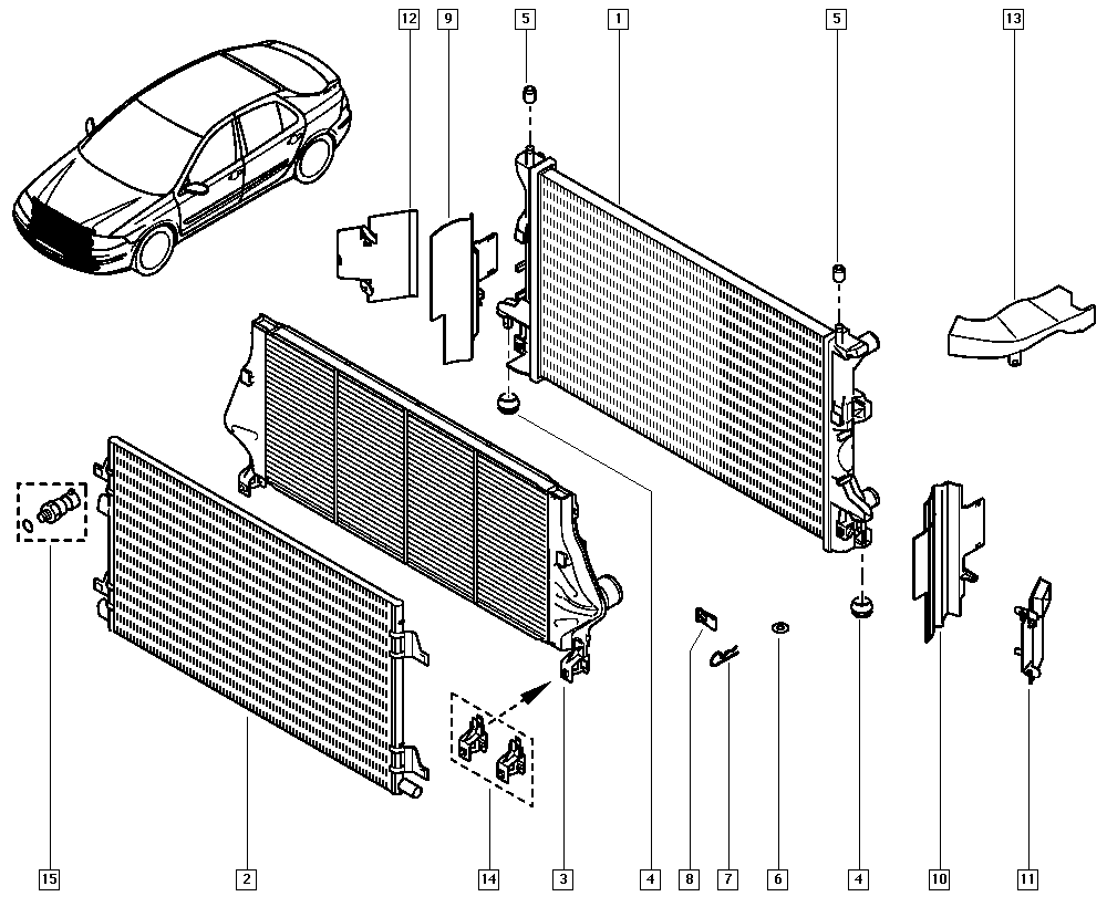 RENAULT 7701205751 - Interruttore a pressione, Climatizzatore www.autoricambi360.it