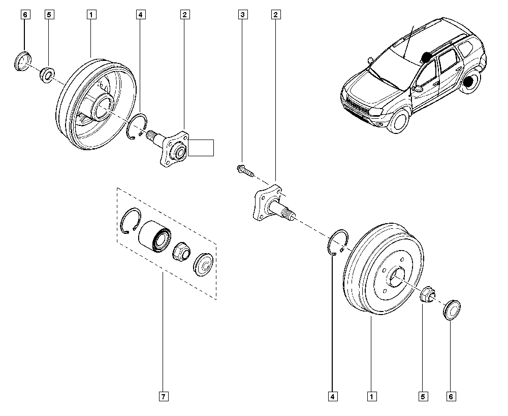 RENAULT 43 21 020 69R - Kit cuscinetto ruota www.autoricambi360.it