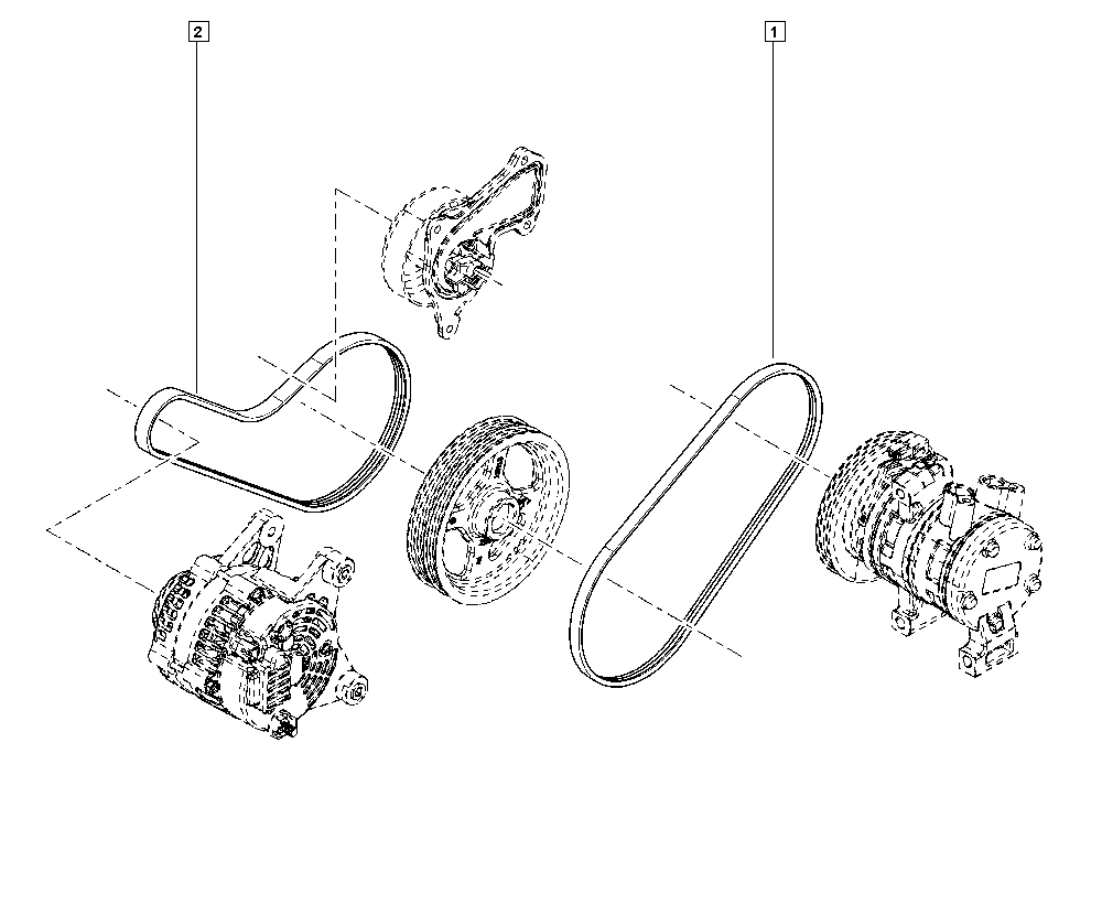 RENAULT 117209058R - Cinghia Poly-V www.autoricambi360.it
