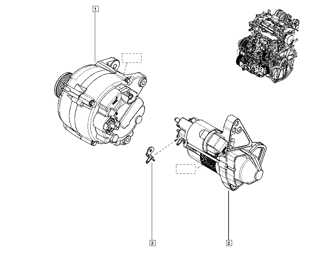 RENAULT 23100-3288R - Alternatore www.autoricambi360.it