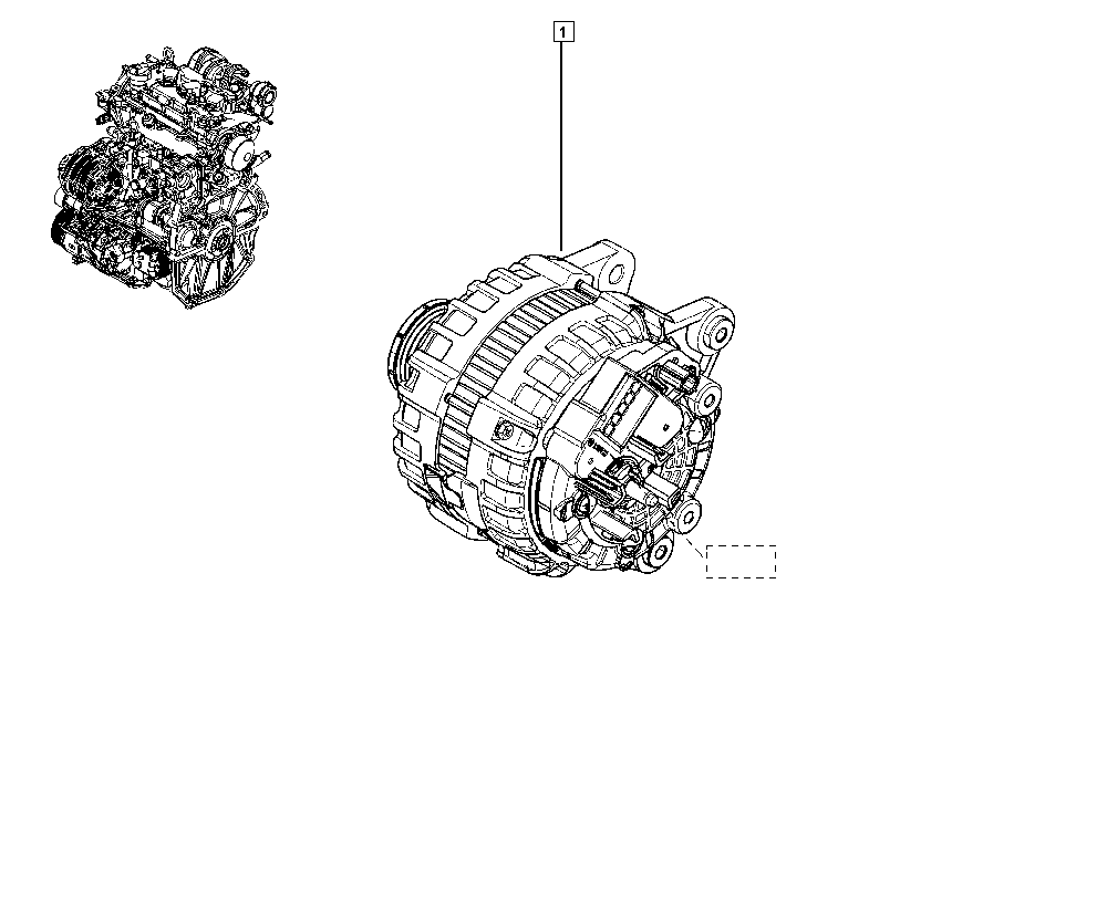 RENAULT 231002854R - Puleggia cinghia, Alternatore www.autoricambi360.it