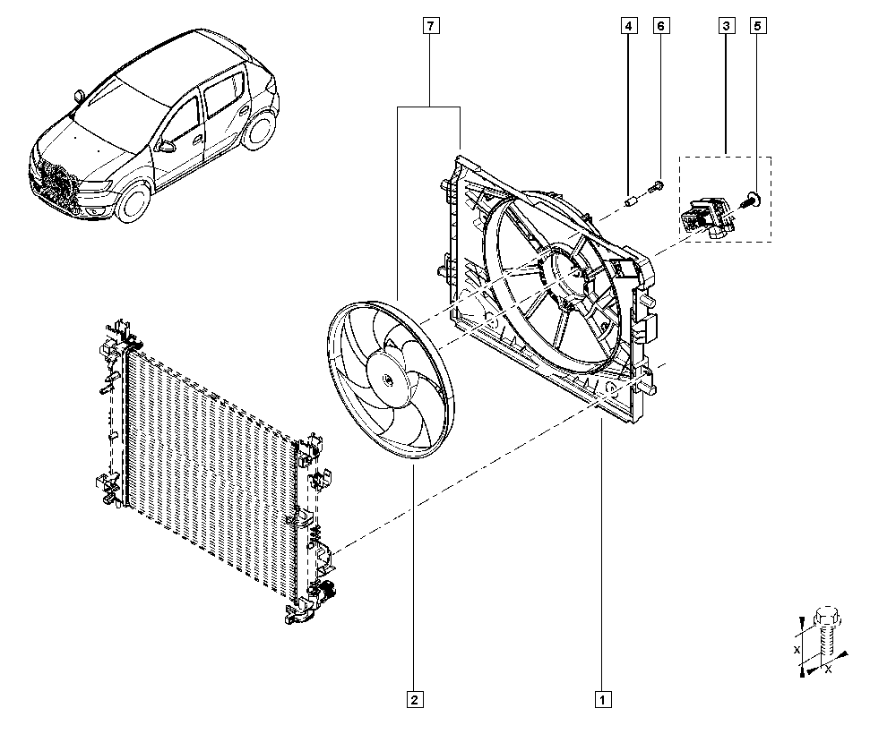 RENAULT 214816703R - Ventola, Raffreddamento motore www.autoricambi360.it