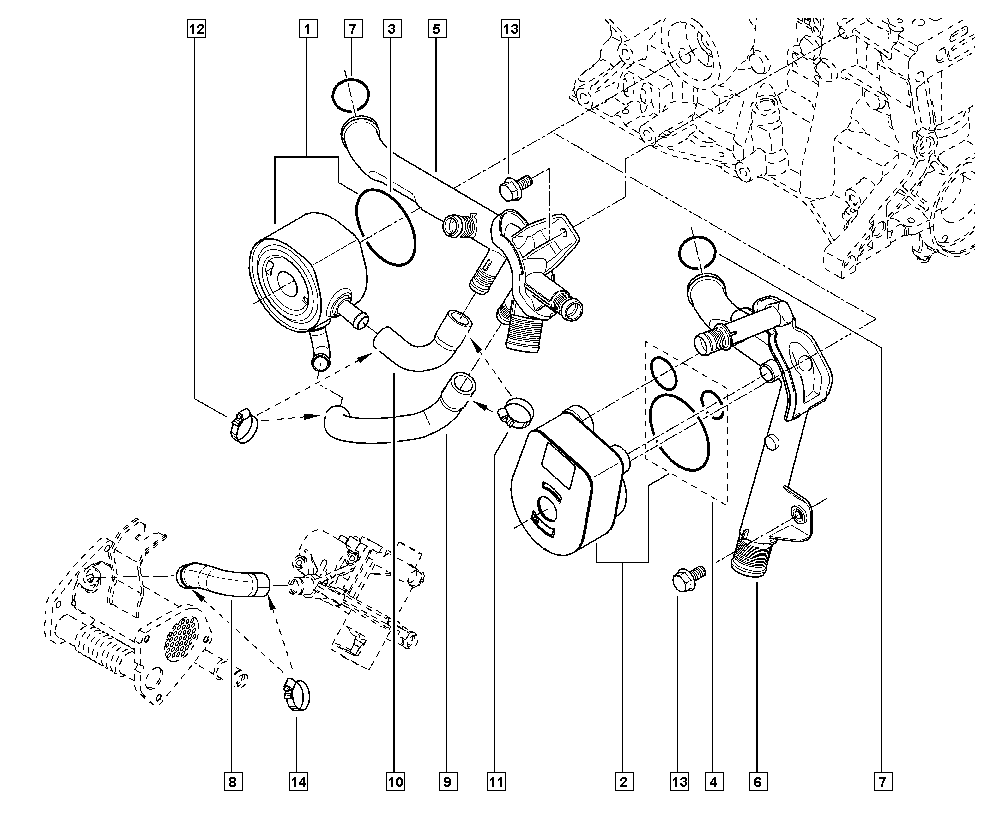 RENAULT 210473766R - Condotto del refrigerante www.autoricambi360.it
