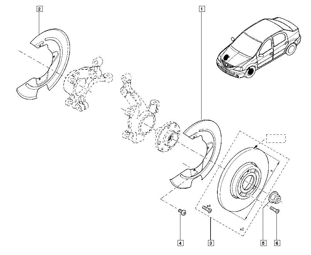 RENAULT 8200964237 - Kit cuscinetto ruota www.autoricambi360.it