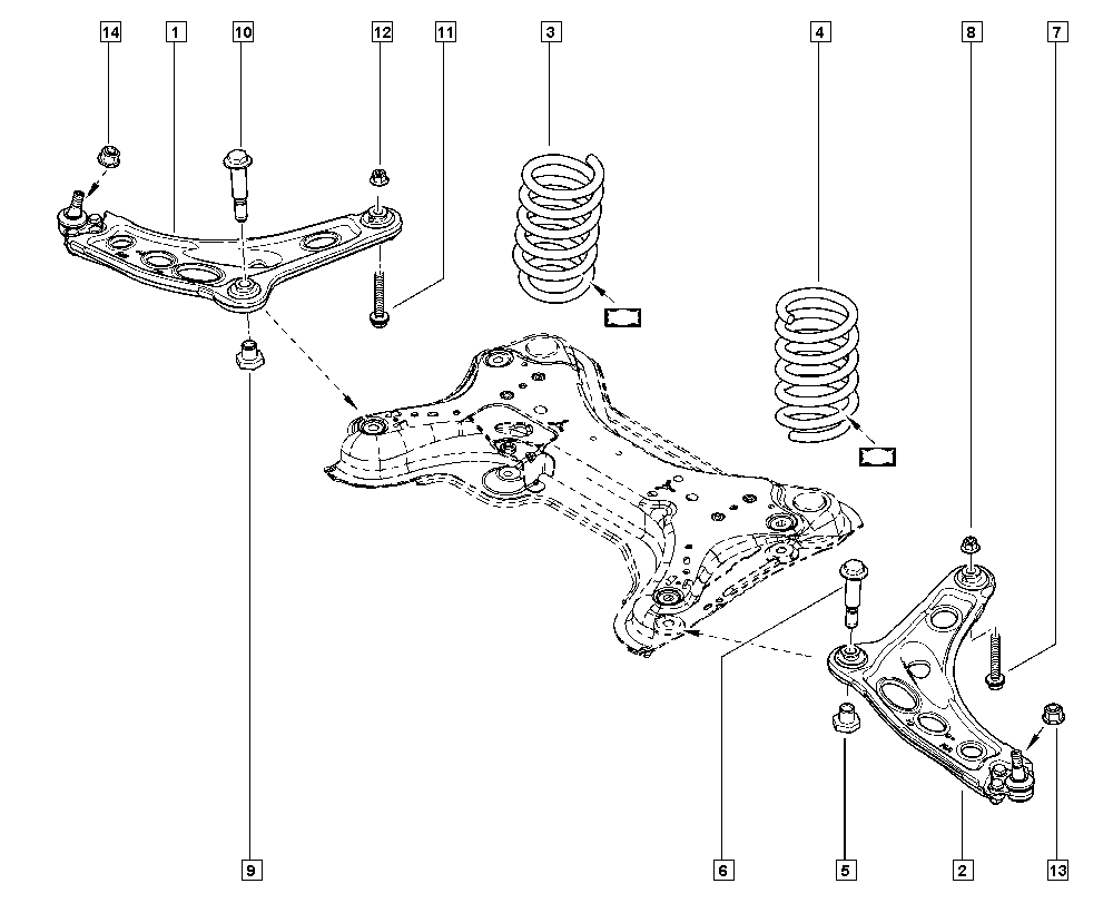 VEMA 260620 - Braccio oscillante, Sospensione ruota www.autoricambi360.it