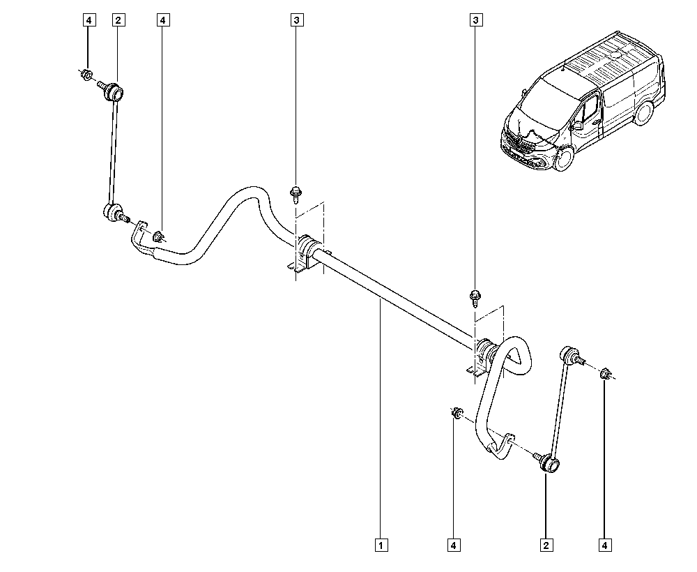 FRAP FAFR10-245-305 - Asta / Puntone, Stabilizzatore www.autoricambi360.it