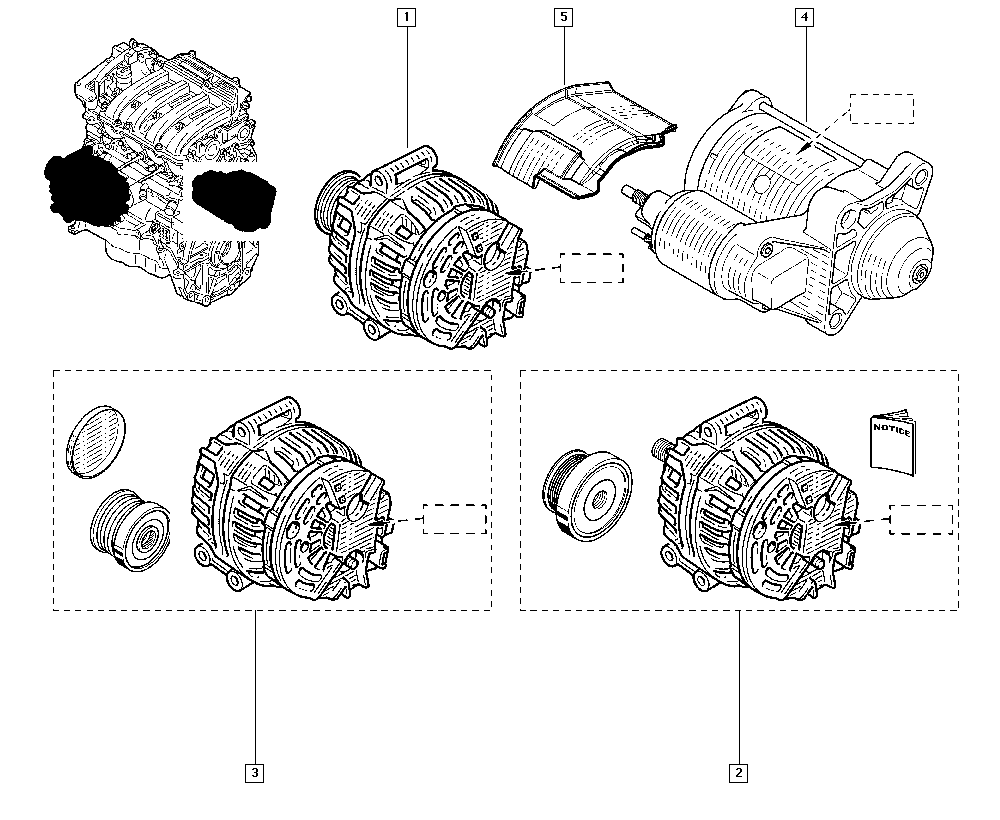 MOVIS AST2720 - Puleggia cinghia, Alternatore www.autoricambi360.it