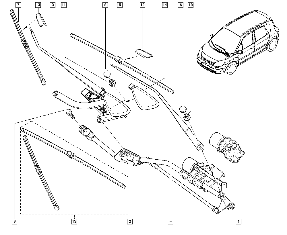 BOSCH 3 397 007 117 - Spazzola tergi www.autoricambi360.it