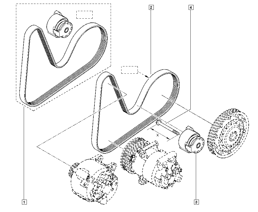CONTINENTAL 5PK1200K1 - Kit Cinghie Poly-V www.autoricambi360.it