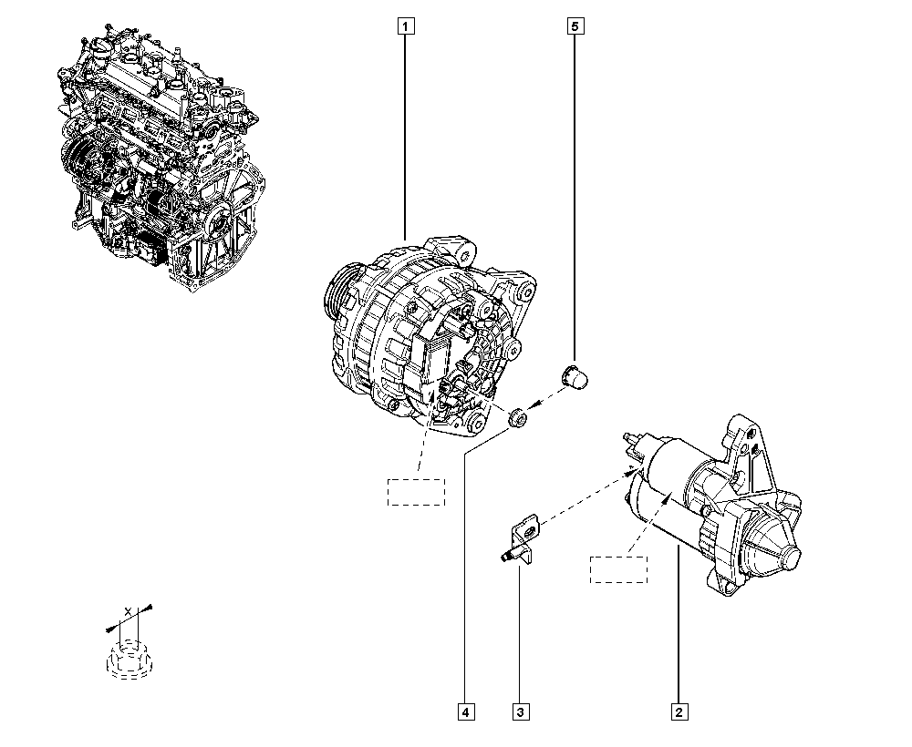 RENAULT 82 00 849 752 - Alternatore www.autoricambi360.it