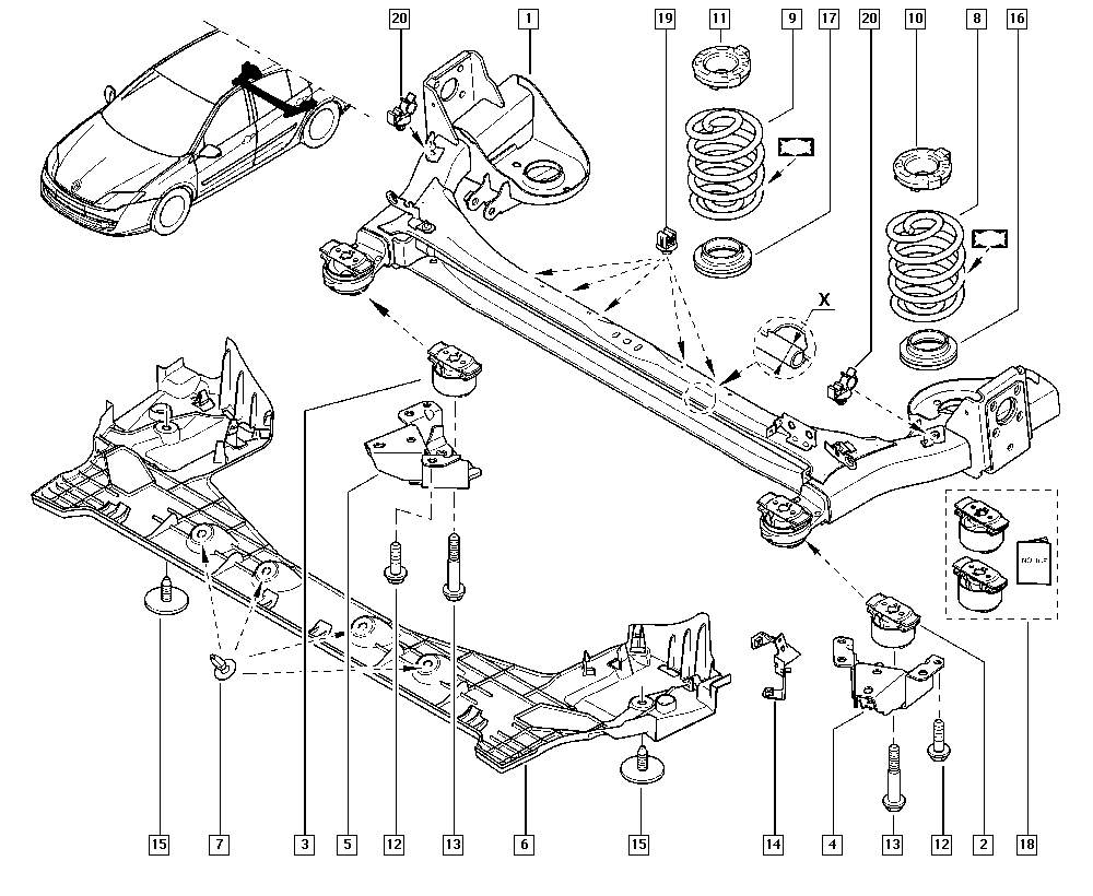 Sasic 2604007 - Supporto, Corpo assiale www.autoricambi360.it