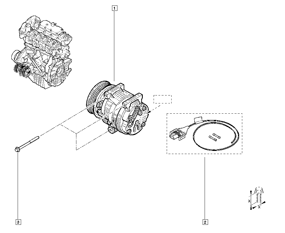 AHE 97856 - Compressore, Climatizzatore www.autoricambi360.it