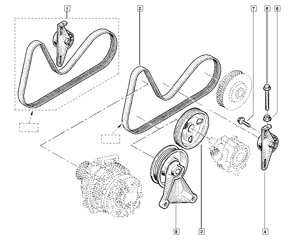 GATES 58373 - Cinghia Poly-V www.autoricambi360.it