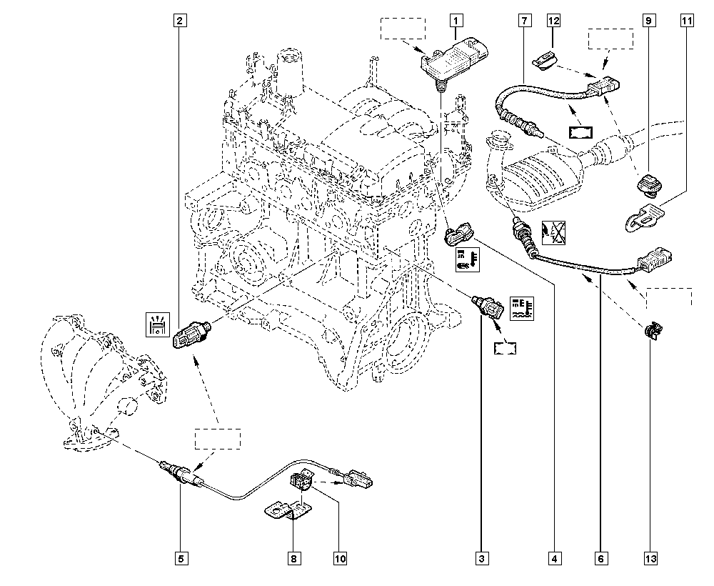 VDO 5WK9681Z - Sensore, Pressione collettore d'aspirazione www.autoricambi360.it