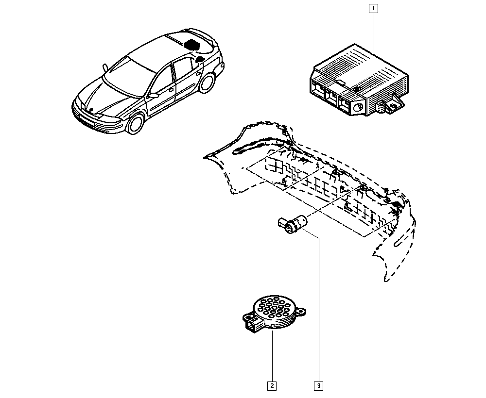 Sidat 970036 - Sensore, Assistenza parcheggio www.autoricambi360.it