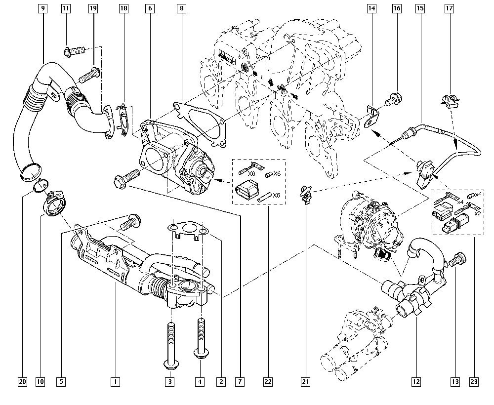 ERA 555318A - Valvola ricircolo gas scarico-EGR www.autoricambi360.it