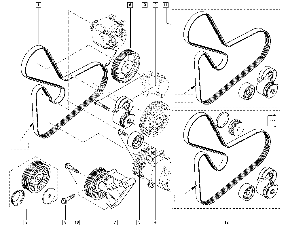 Red Line 997PK1795 - Cinghia Poly-V www.autoricambi360.it