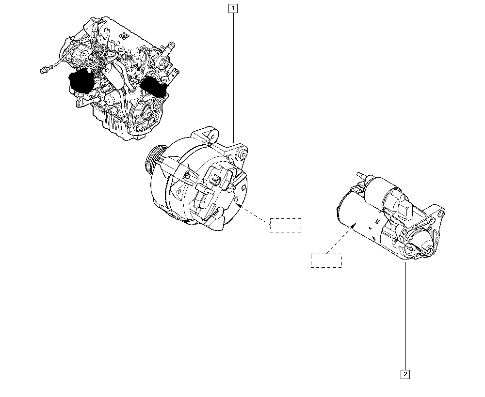 RENAULT 82 00 660 022 - Alternatore www.autoricambi360.it