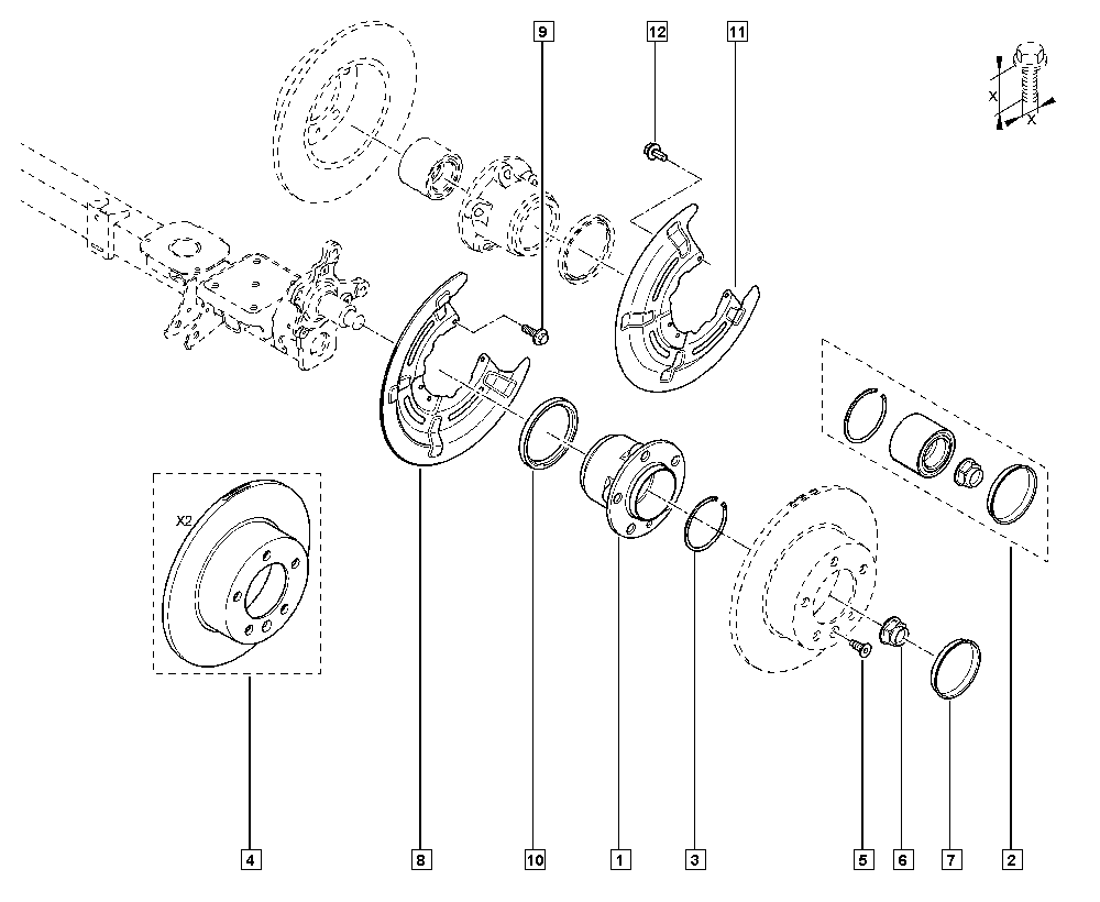 MOVIS ASB2632 - Kit cuscinetto ruota www.autoricambi360.it