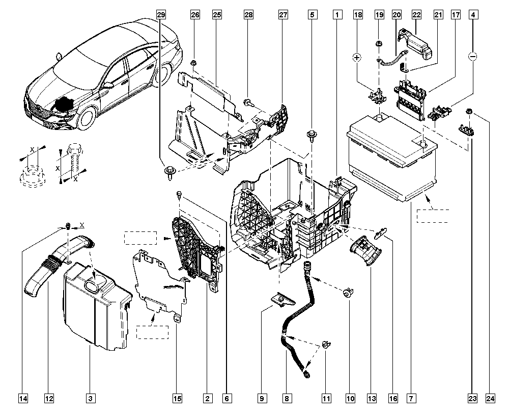 RENAULT 7711575175 - Batteria avviamento www.autoricambi360.it