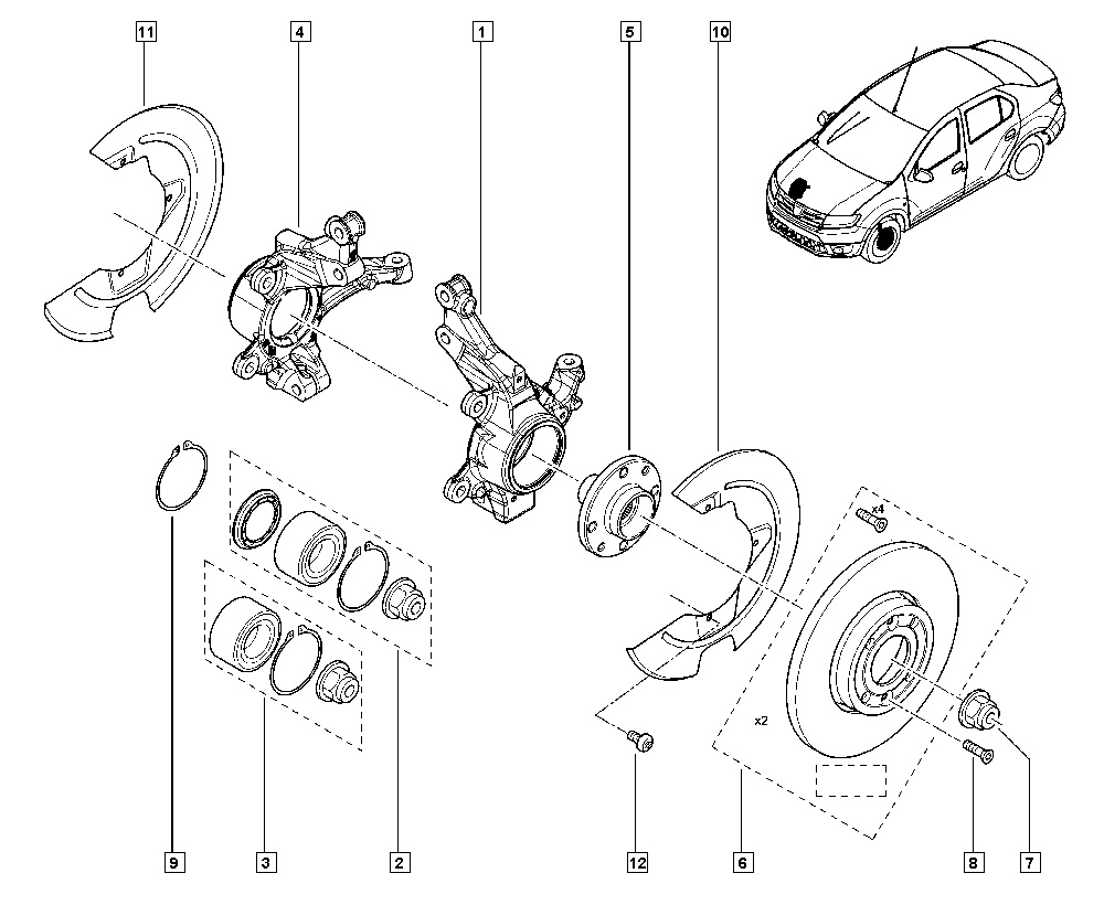 MOVIS ASB2097 - Kit cuscinetto ruota www.autoricambi360.it