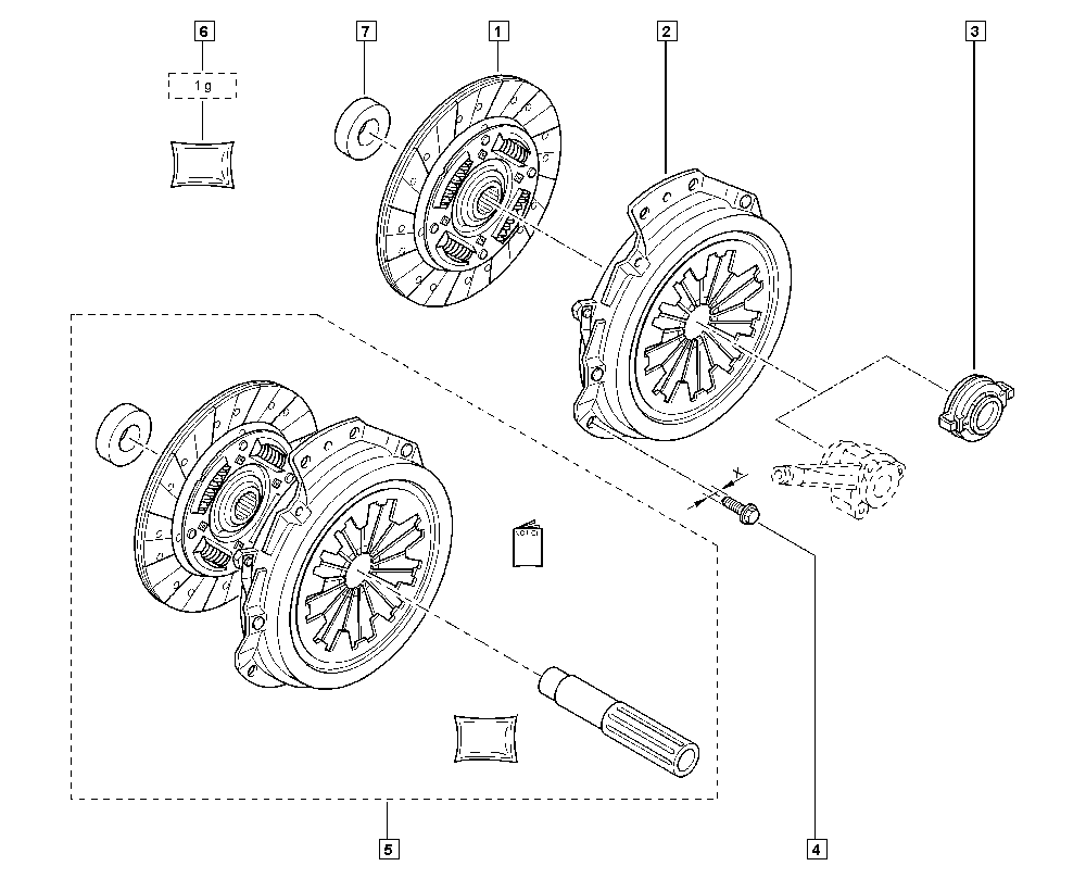 SACHS 3000 950 767 - Kit frizione www.autoricambi360.it