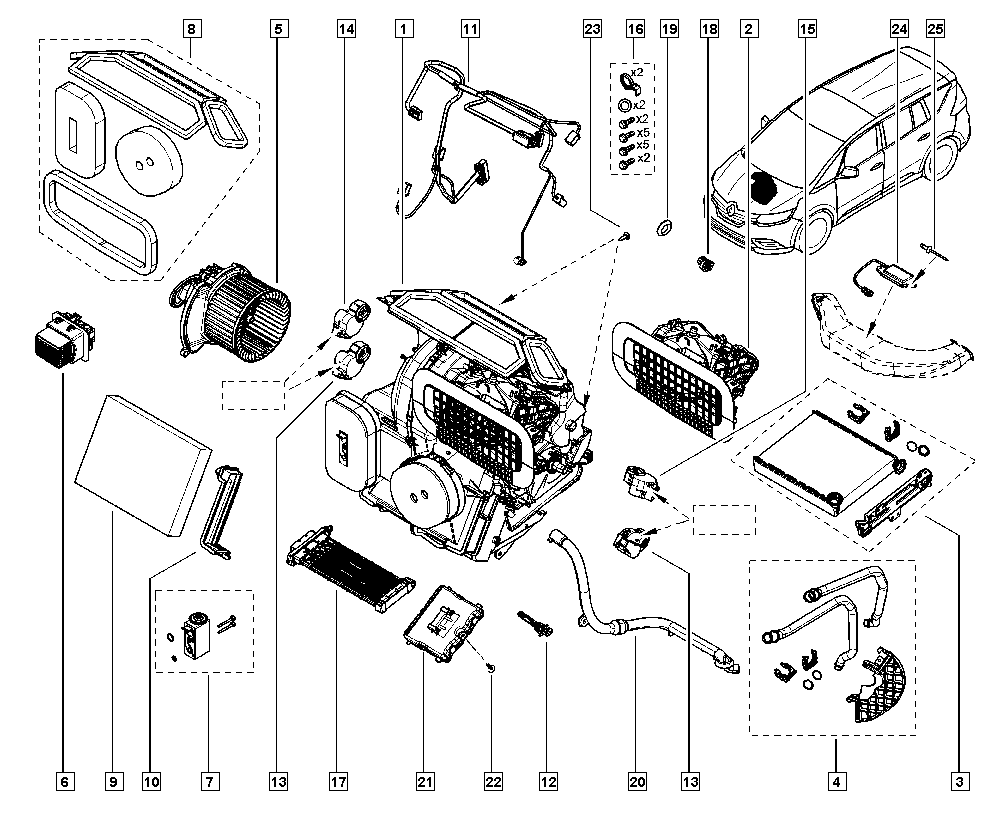 RENAULT 27 27 748 12R - Filtro, Aria abitacolo www.autoricambi360.it