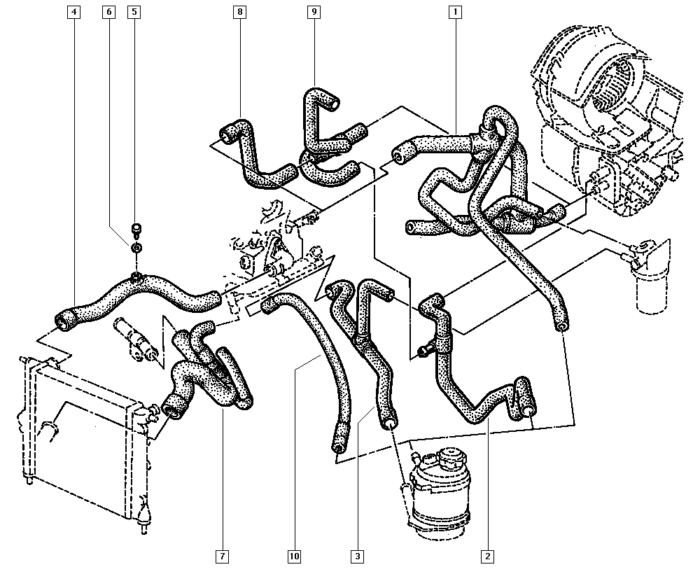 FARE 7869 - Flessibile radiatore www.autoricambi360.it