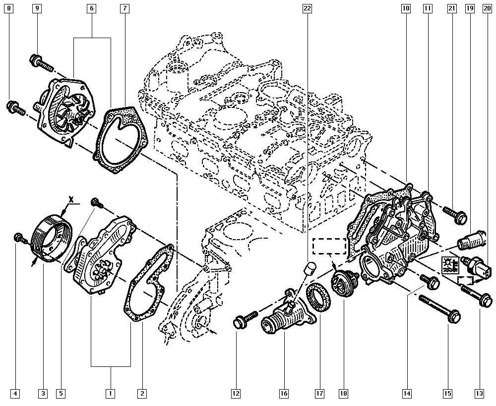 DOLZ R179RS - Pompa acqua www.autoricambi360.it