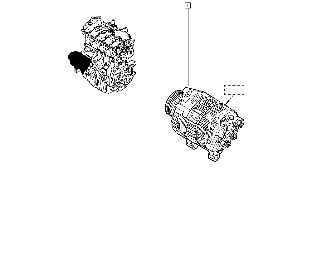 RENAULT 77 00 101 274 - Alternatore www.autoricambi360.it