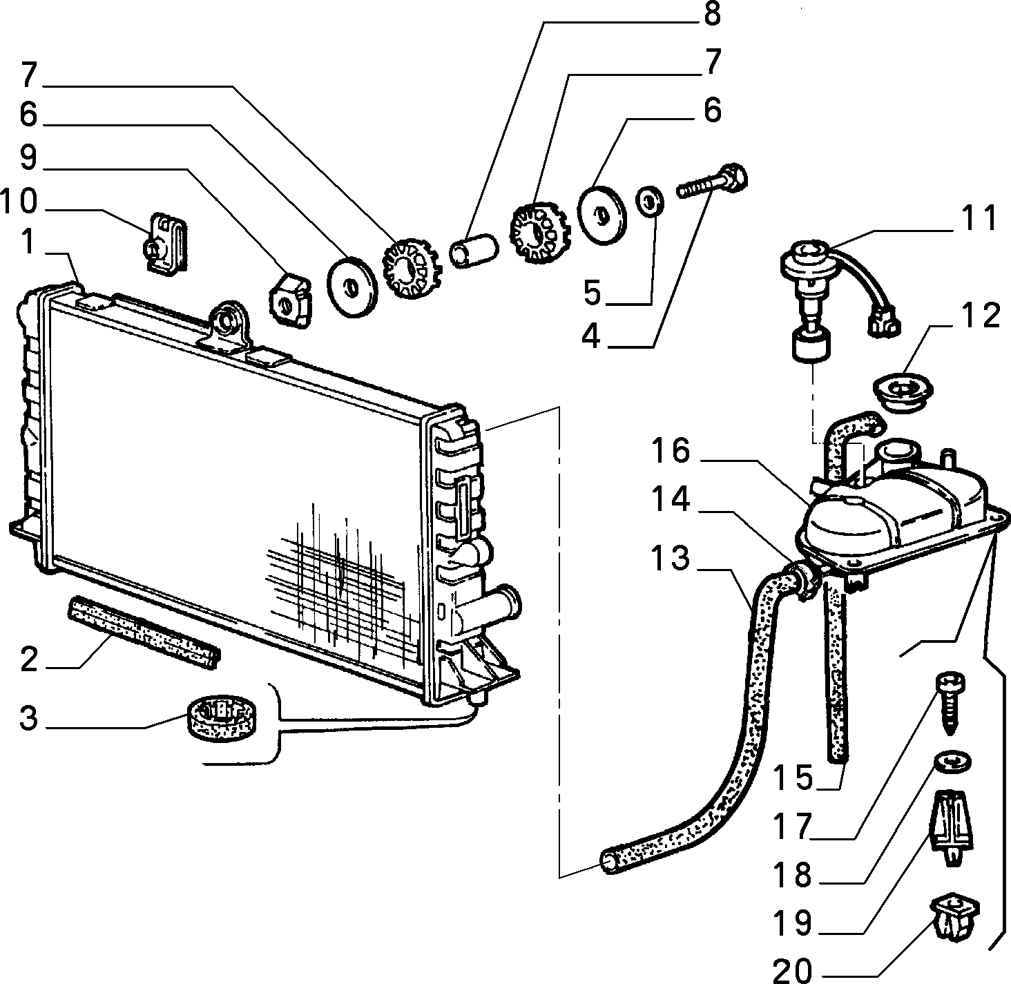 FCA 60536864 - Tappo, serbatoio refrigerante www.autoricambi360.it