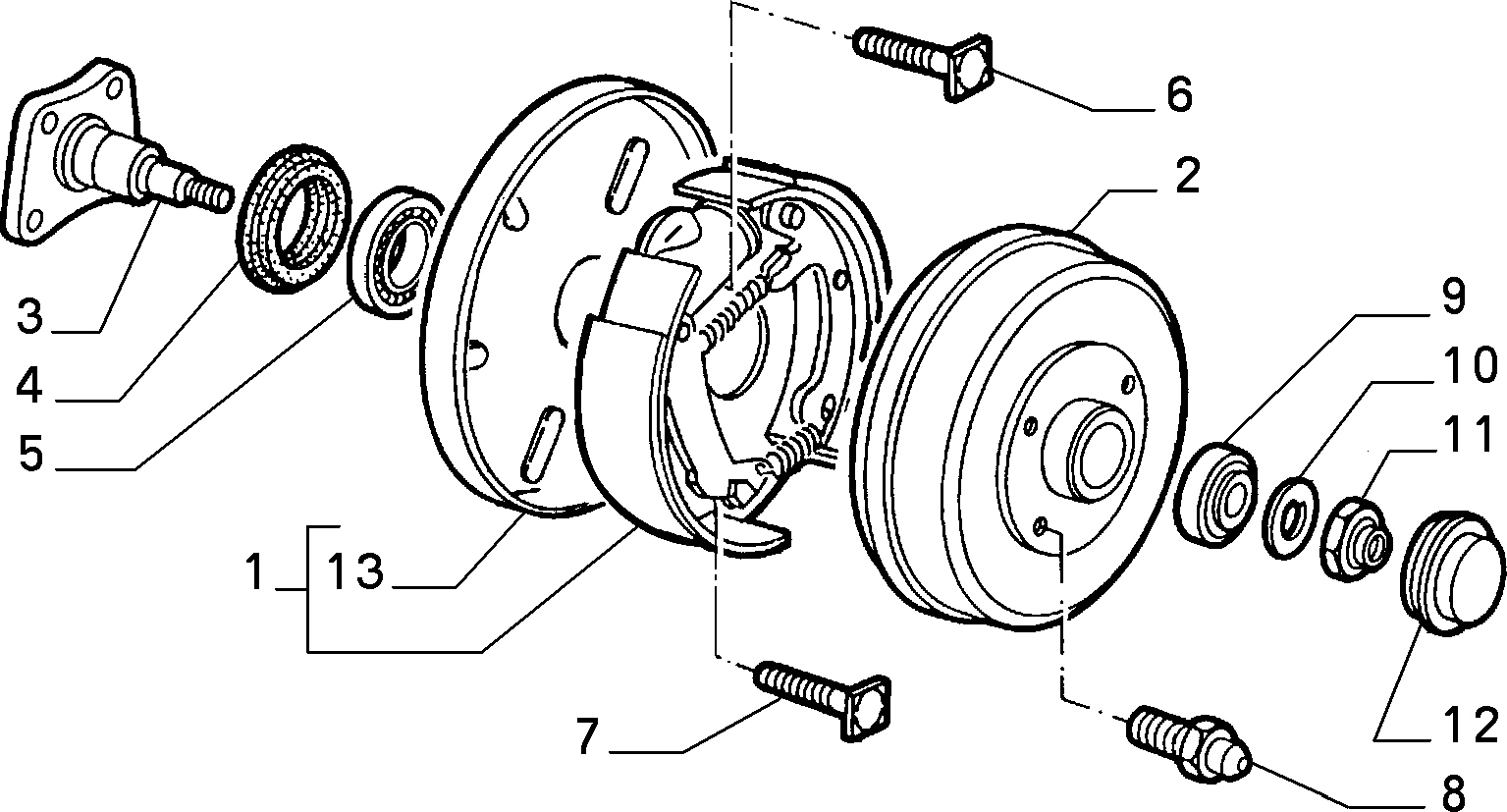 FCA 60501550 - Paraolio, mozzo ruota www.autoricambi360.it
